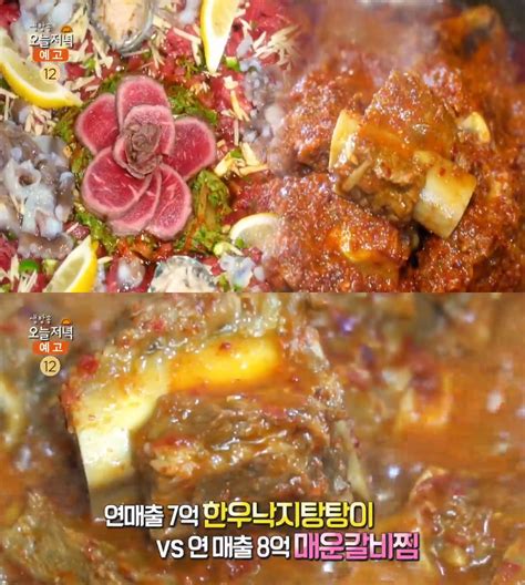 ‘생방송오늘저녁 인천 한우낙지탕탕이 Vs 일산 매운갈비찜 맛집 위치는 “연매출 7~8억” 장필구 기자 톱스타뉴스