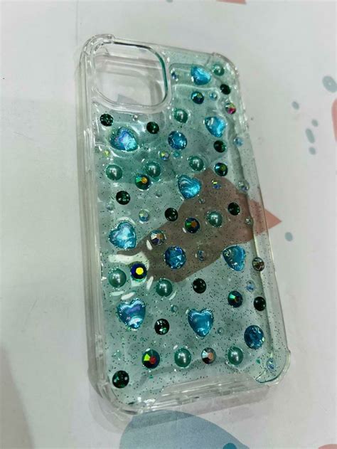 Case Shiny Blue Heart Iph Comprar En Amo Mi Celu