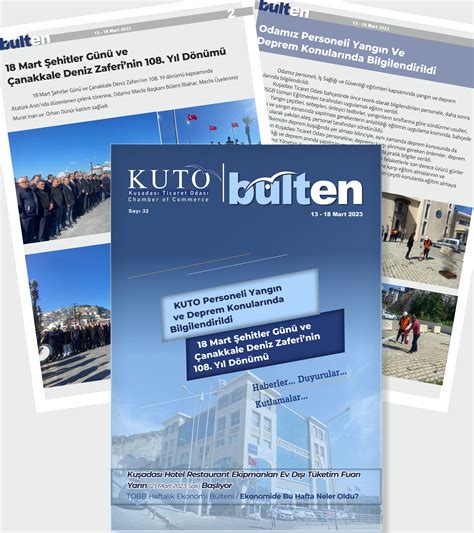 Kuto Odamiz 13 18 Mart 2023 Tarİhlİ BÜltenİ