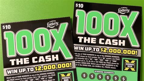 Two X The Cash Scratch Offs From The Florida Lottery Youtube