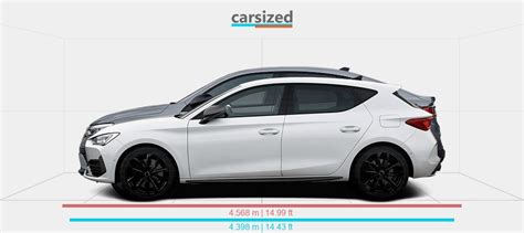 Dimensions Cupra Leon 2020 Present Vs Renault Arkana 2021 Present