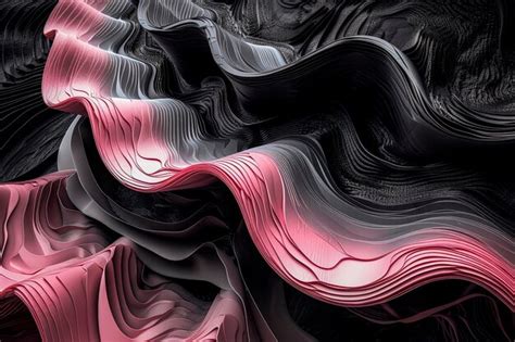 Premium Photo Generative Ai Illustration Of Abstract Backgrounds With Colorful Shapes And Textures