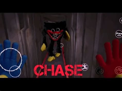 Dark Huggy Wuggy Chase Poppy Playtime Chapter Mobile Youtube