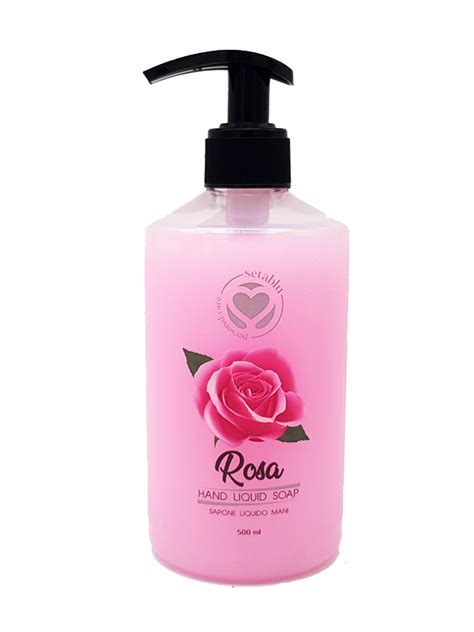 Seta Blu Sapone Liquido Rose 500Ml Casabalò