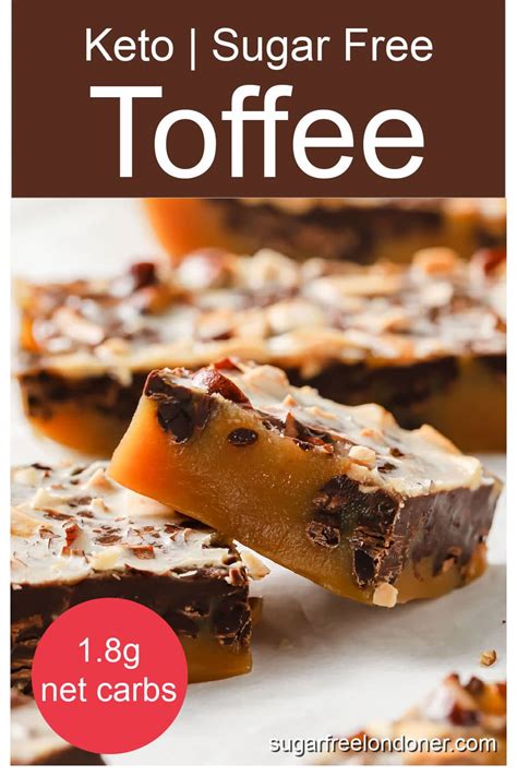 Chewy Sugar Free Keto Toffee Recipe – Sugar Free Londoner