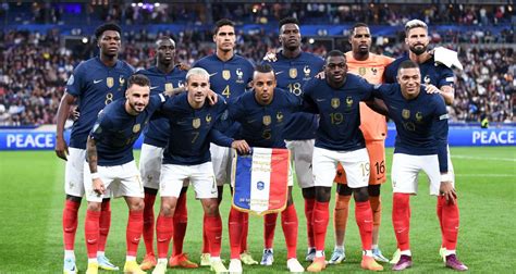 Équipe De France Les Numéros Des 26 Bleus Pour La Coupe Du Monde