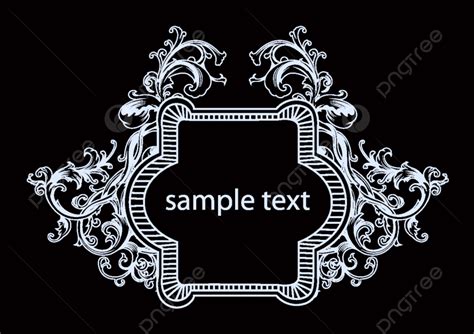 Vintage Floral Illustration Vector Hd Png Images Vintage Floral Frame