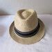 Henschel Hat Light Raffia Fedora Straw Hat Summer Sun Rocker Etsy