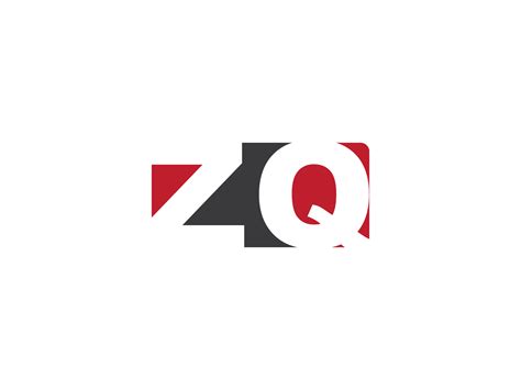 Initial PNG Zq Logo Image Premium Shape ZQ Png Logo Icon Vector