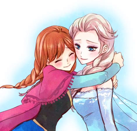 Anna hugging Elsa : r/Frozen