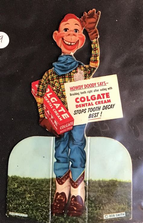 Lot 119 Howdy Doody Colgate Dentalcream Advertisement The Lodge