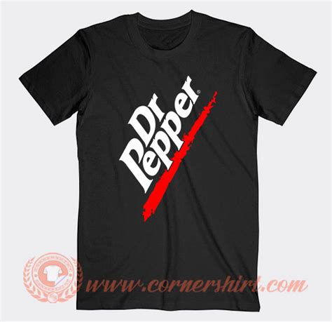 Dr Pepper Logo T Shirt On Sale