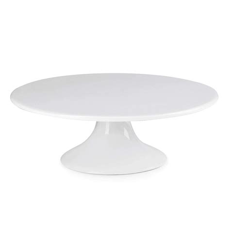 Sweese 708.101 10-Inch Porcelain Cake Stand, Round Dessert Stand ...