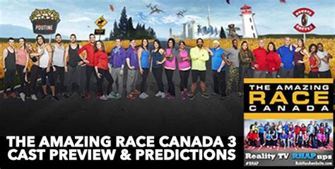 The Amazing Race Canada | Season 3 Cast Preview and Predictions ...