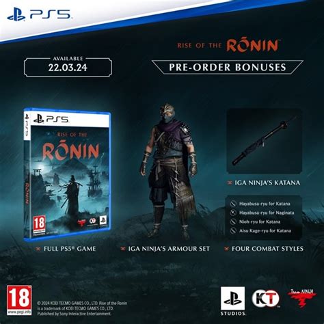 Rise Of The Ronin Ps5 Playstation 5 Game Free Shipping Over £20