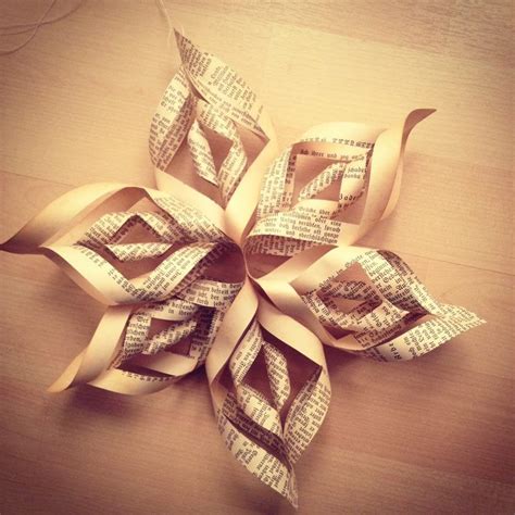 Diy Paper Snowflake Ornaments Best Idea Diy