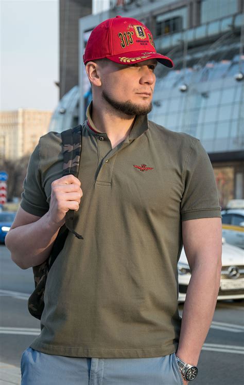 Футболка-поло AERONAUTICA MILITARE big size SS 23/BD verde (PO 1678 ...