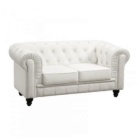 Canape Chesterfield Blanc