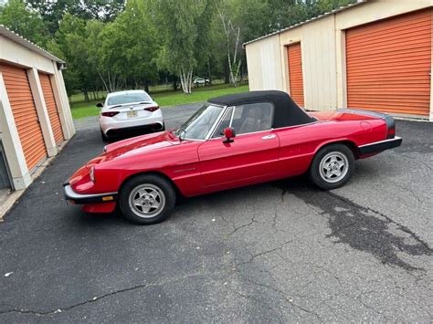 Alfa Romeo Spider Veloce K Miles L Engine Speed