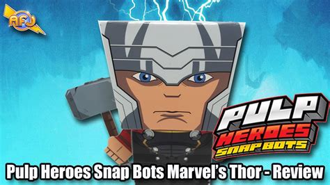 Pulp Heroes Snap Bots Marvels Thor Review Youtube