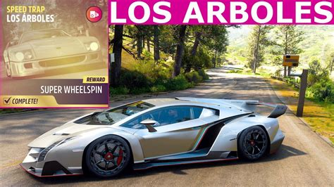 Speed Trap Los Árboles Lamborghini Veneno 2013 Tune S2 998