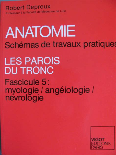 Amazon In Buy Anatomie Les Parois Du Tronc Fascicule 5 Book Online