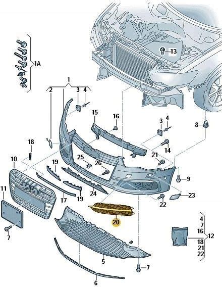 Audi Oe Kratka Zderzaka Za Lepka Vw Arteon R Line Lewa Opinie I Ceny