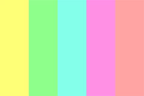 Pastell Is A Color Color Palette