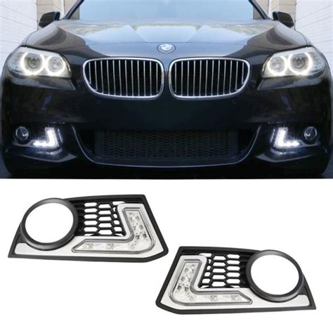 Exact Fit High Power LED Daytime Running Lights For 2010 13 BMW 5