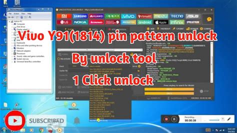 Vivo Y Pin Pattern Password Unlock By Unlock Tool Youtube