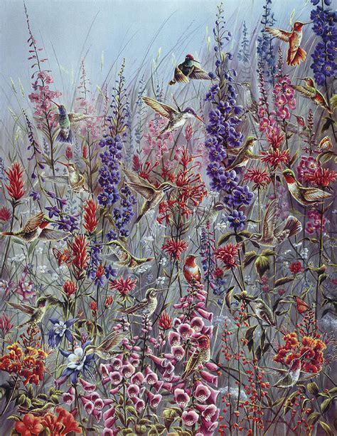 Garden Jewels Painting By Wanda Mumm Fine Art America