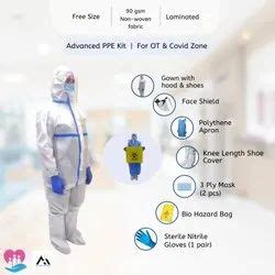 90 GSM DIsposable PPE KIT SITRA APPROVED At Rs 425 J C Road