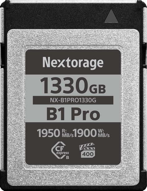 Nextorage Release Of The World S Fastest Cfexpress Type B Memory Card