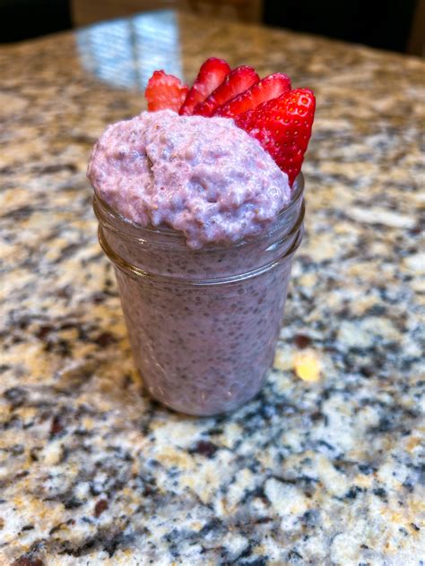 Strawberry Coconut Chia Pudding MaxLiving