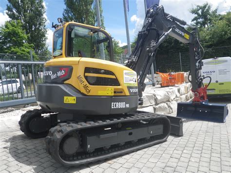 Kompaktbagger Volvo Ecr D Mit Verstellausleger Power Tilt Vl Und