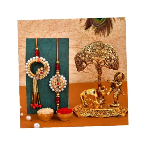 Buy CraftVatika Rakhi Gift Combo Set For Brother And Bhabhi