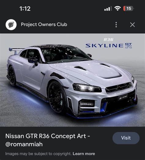 The Old R36 Gtr” Concept Seeing This Is A Render Based On A R35 Body