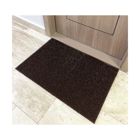 Covoras Intrare Exterior FinnTurf Polietilena Maro 75x55 Cm EMAG Ro