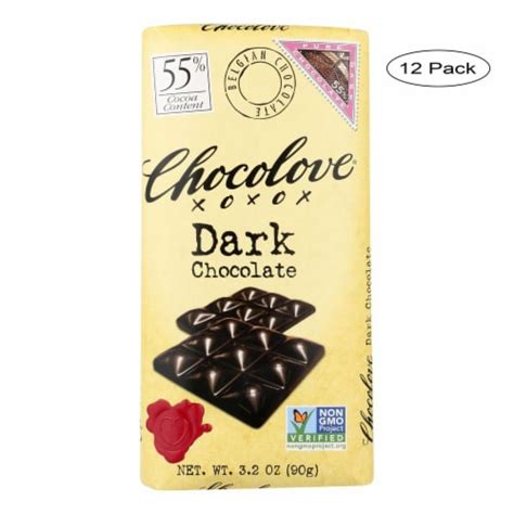 Chocolove Xoxox Premium Chocolate Bar Dark Chocolate Pure 3 2