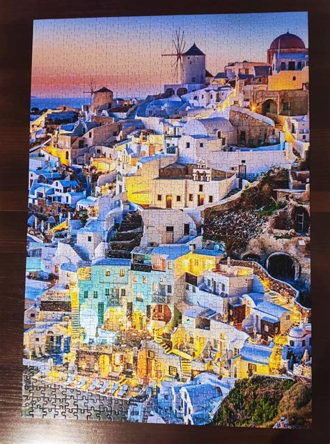 Castorland Puzzle Santorini Lights 1000El Ceny I Opinie Ceneo Pl