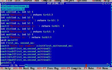 C++ Program to Demonstrate the Arithmetic Operators - AspiringCoders