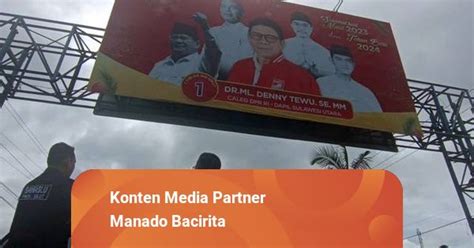 Masa Tenang Baliho Capres Dan Caleg Di Minahasa Tomohon Belum