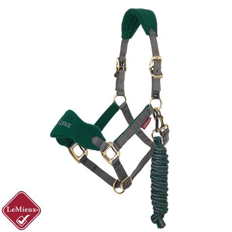 Lemieux Vogue Headcollar Leadrope Marine Unicorn Tack