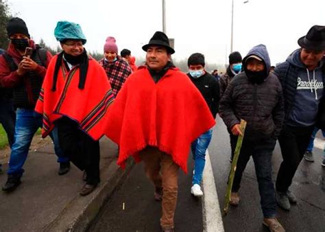 Leónidas Iza Líder Indígena En Ecuador Es Puesto En Libertad Tn8tv