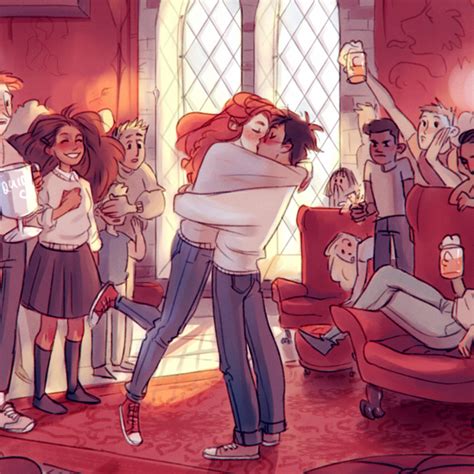 Harry And Ginny Kiss