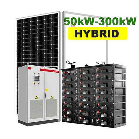 Farm Hybrid 50kw 100kw 150kw 200kw 300kw Solar Electric Power System