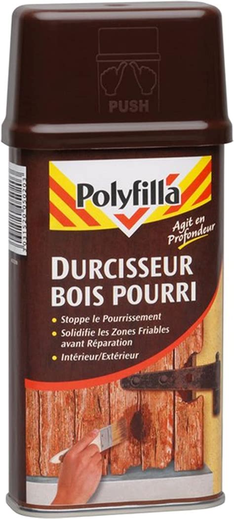 Polyfilla Durcisseur Bois Pourri Intérieur et Extérieur Incolore 0