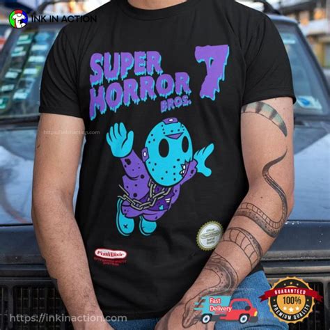 Super Horror Bros Part 7 Jason The Killer Cute Tee Print Your Thoughts Tell Your Stories