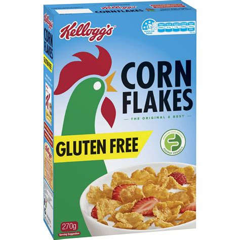 Kelloggs Cornflakes Breakfast Cereal 270g Woolworths Gluten Free