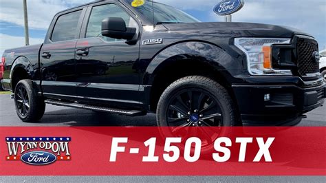 ⚫ New 2020 Ford F 150 Stx Appearance Package Agate Black Wynn Odom Ford Youtube